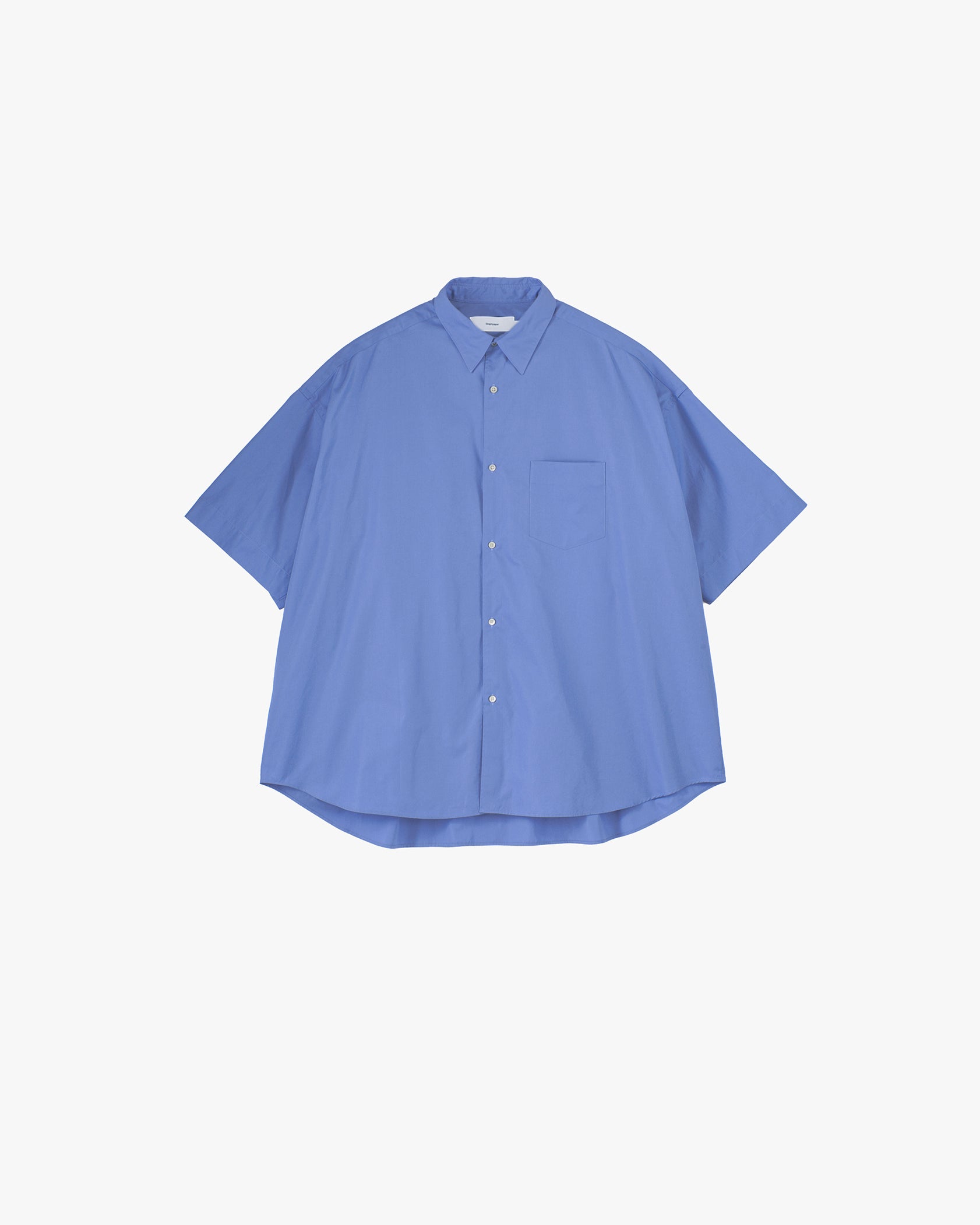 Broad S/S Oversized Regular Collar Shirt – Graphpaper