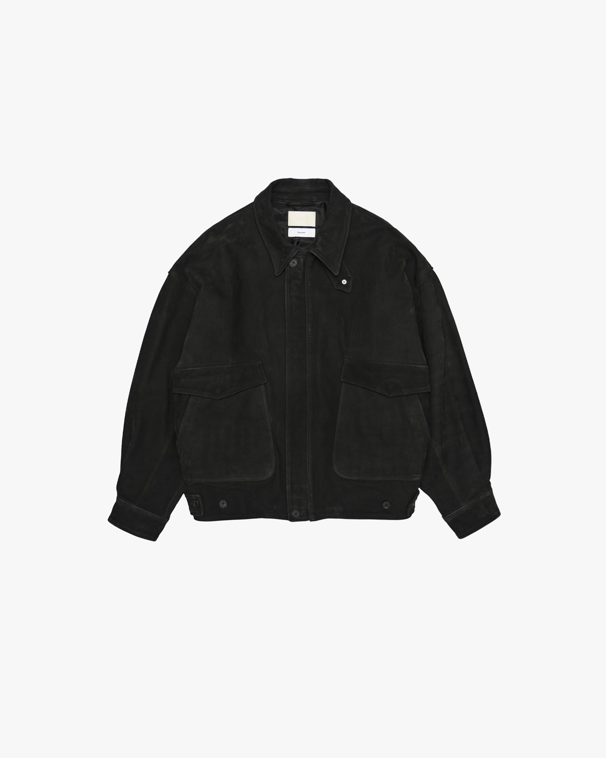 YOKE for Graphpaper COW NUBACK LEATHER BLOUSON