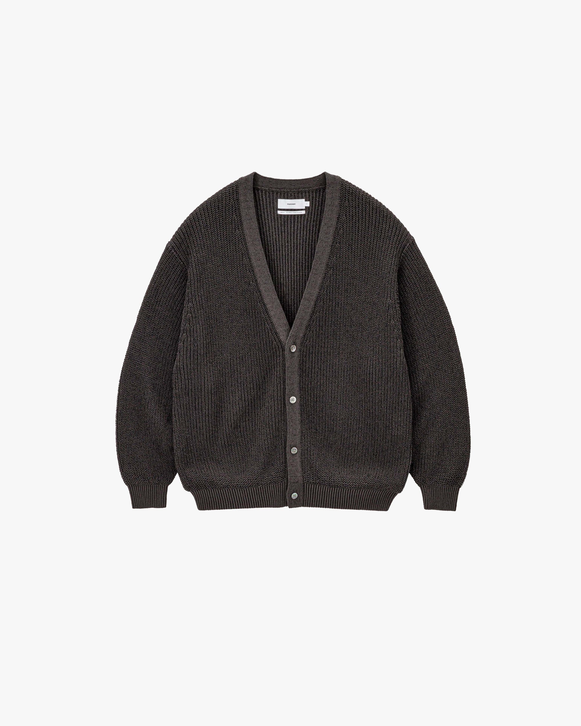 Coiled Wool Nylon Cardigan – Graphpaper