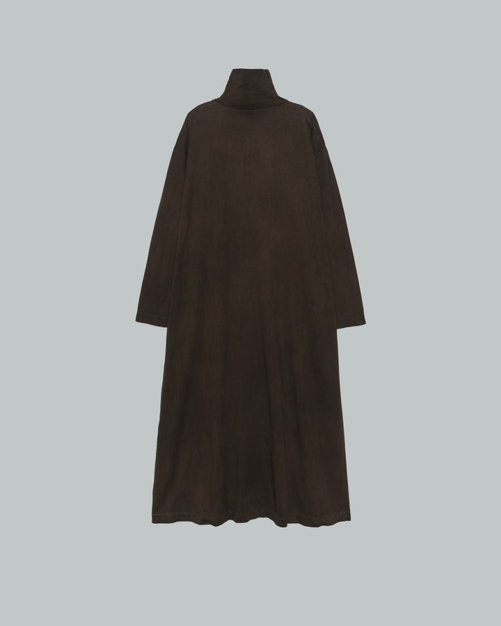 Brushed Mockrody High Neck Dress
