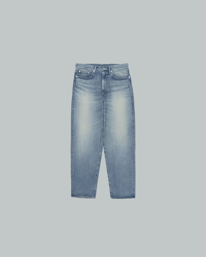 Recycled Cotton Denim Five Pocket Tapered Pants
