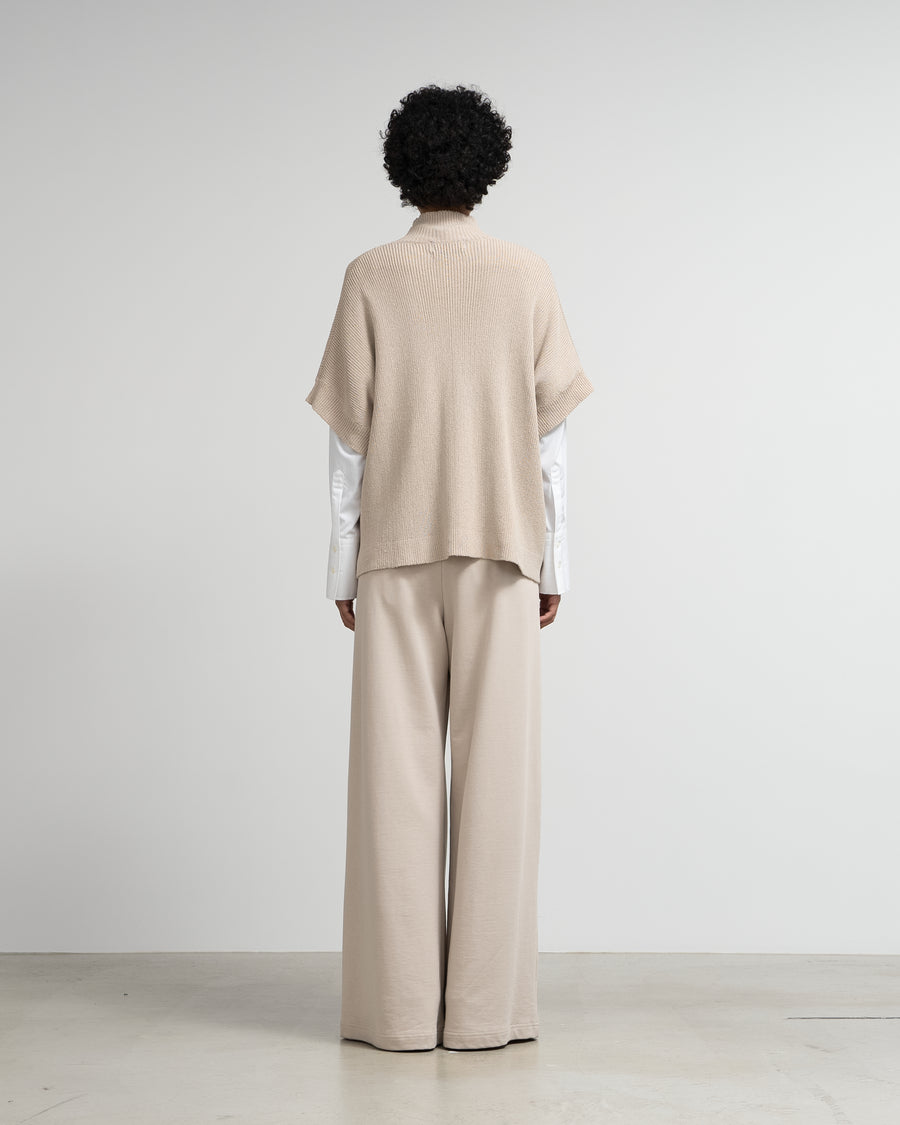 High Gauge Soft Terry Two Tuck Wide Pants