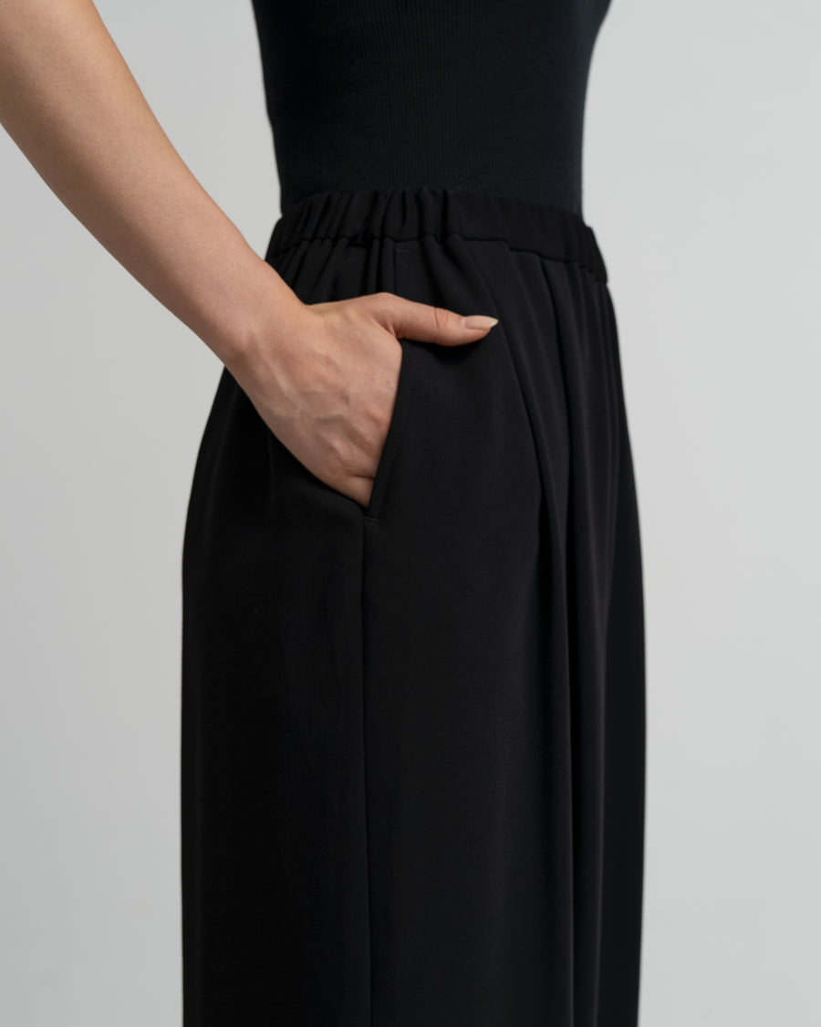 Satin Easy Wide Pants