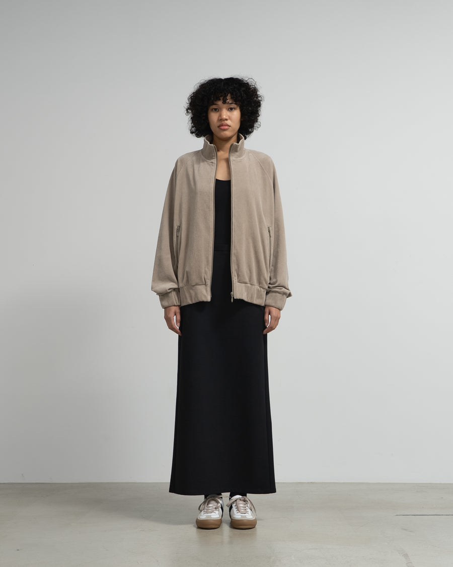 Compact Velour Track Jacket