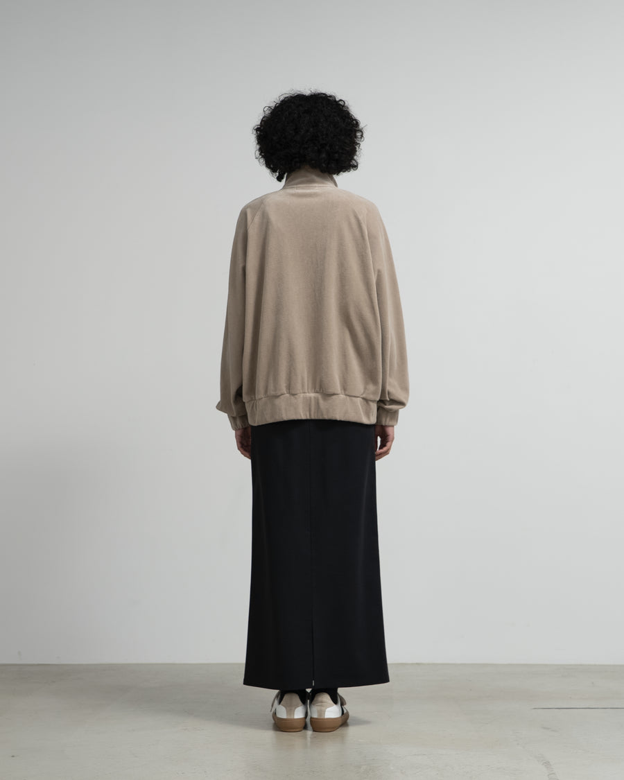 Compact Velour Track Jacket