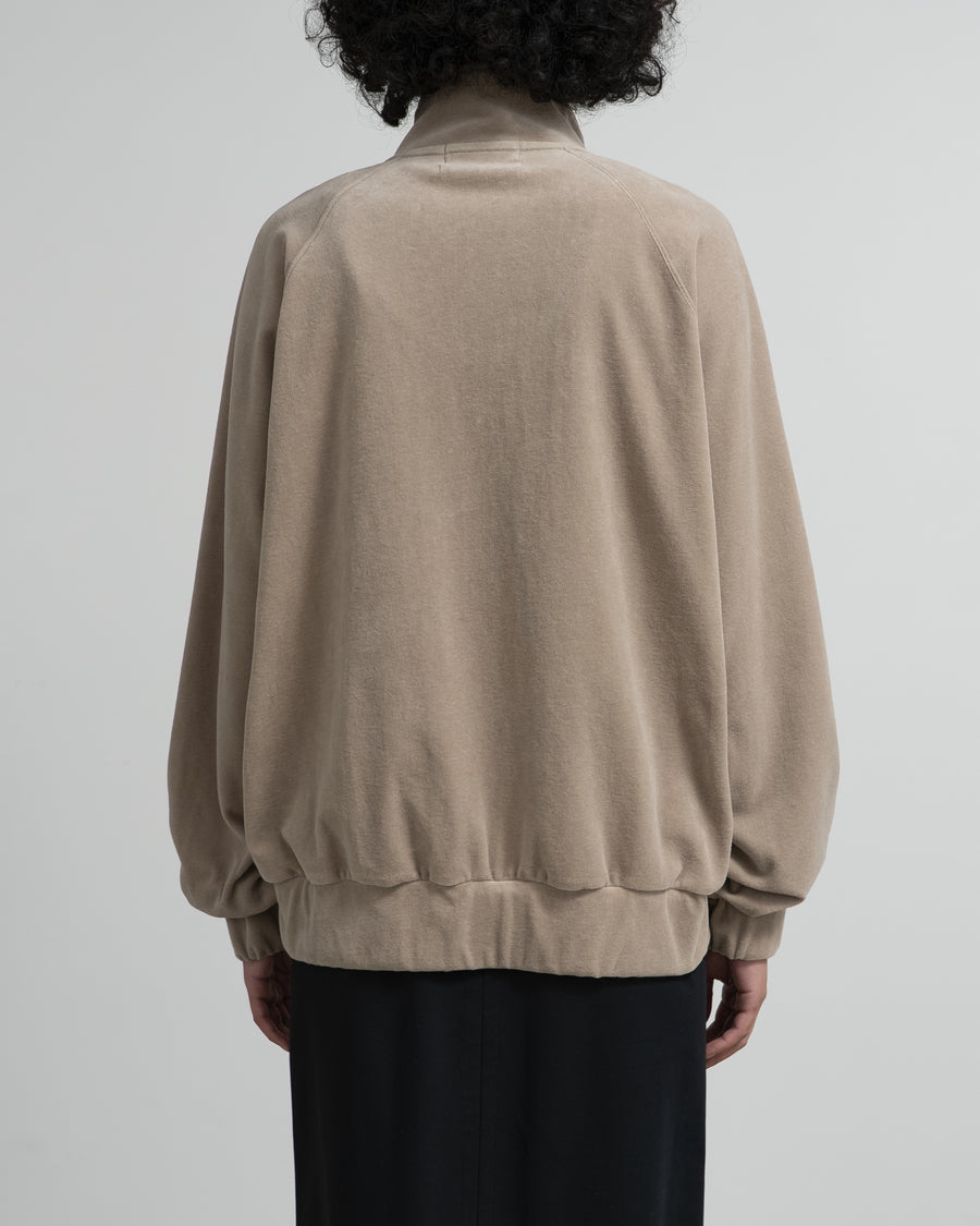 Compact Velour Track Jacket