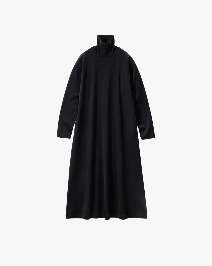 Brushed Mockrody High Neck Dress