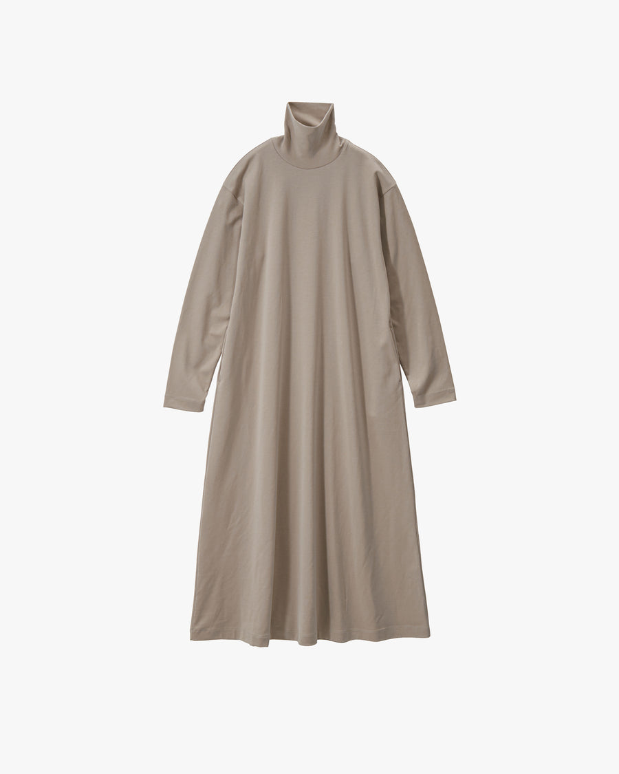 Brushed Mockrody High Neck Dress
