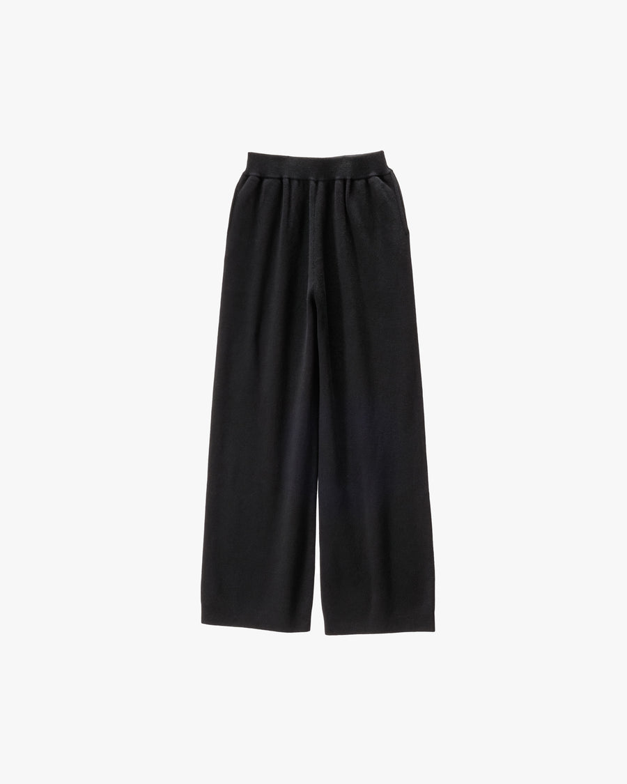 Mercerized Fine Wool Knit Pants