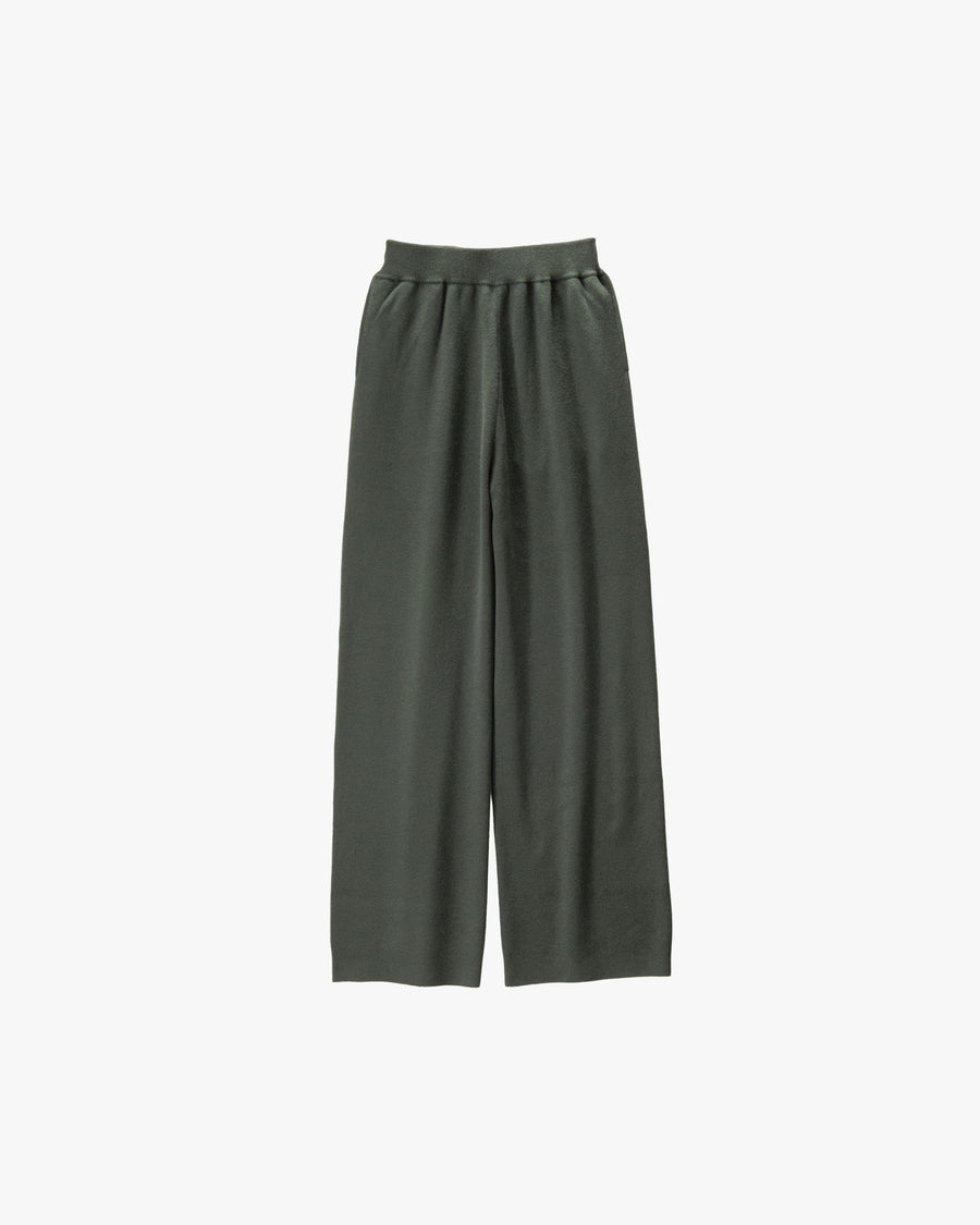 Mercerized Fine Wool Knit Pants