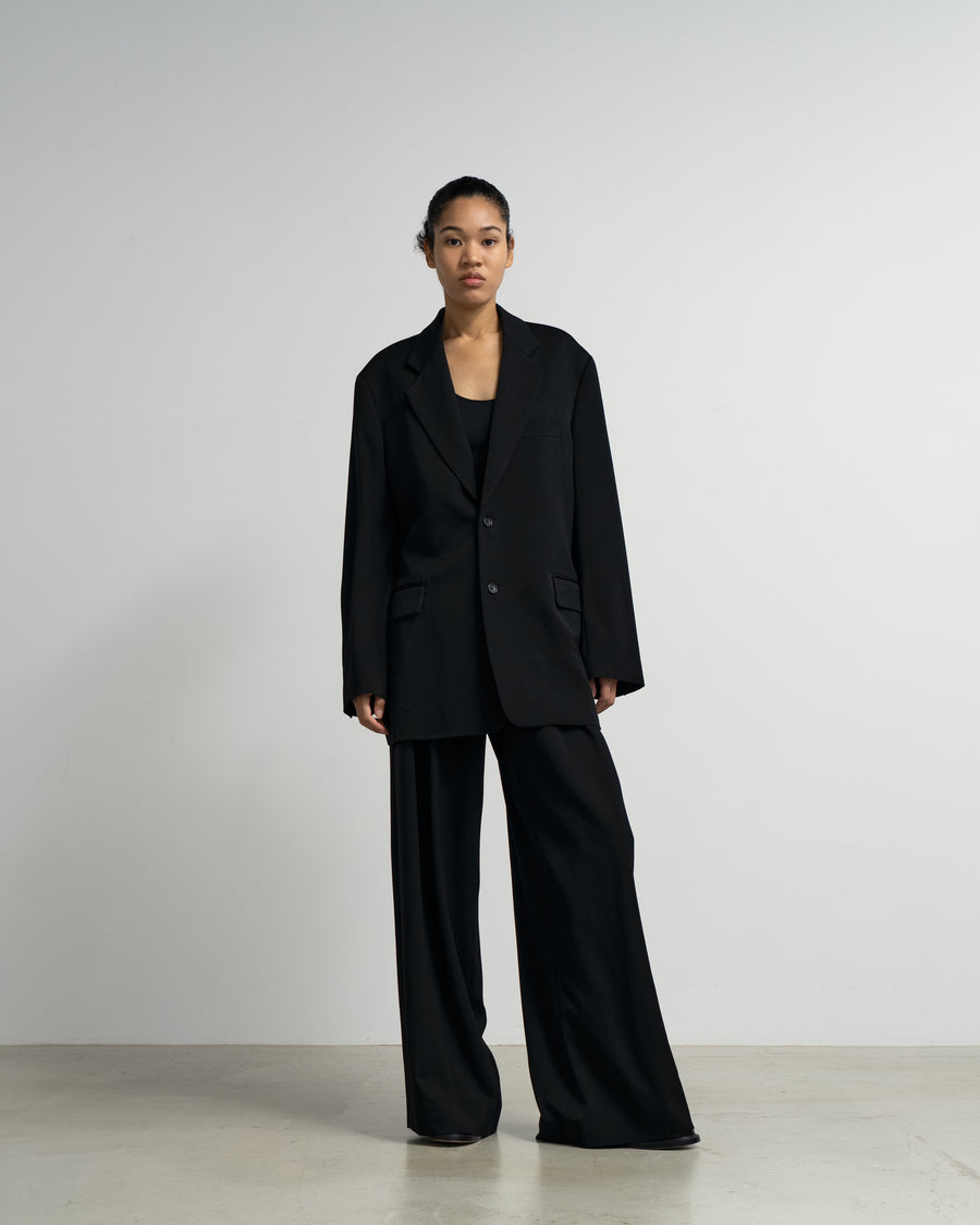 Wool Doeskin Oversized Jacket