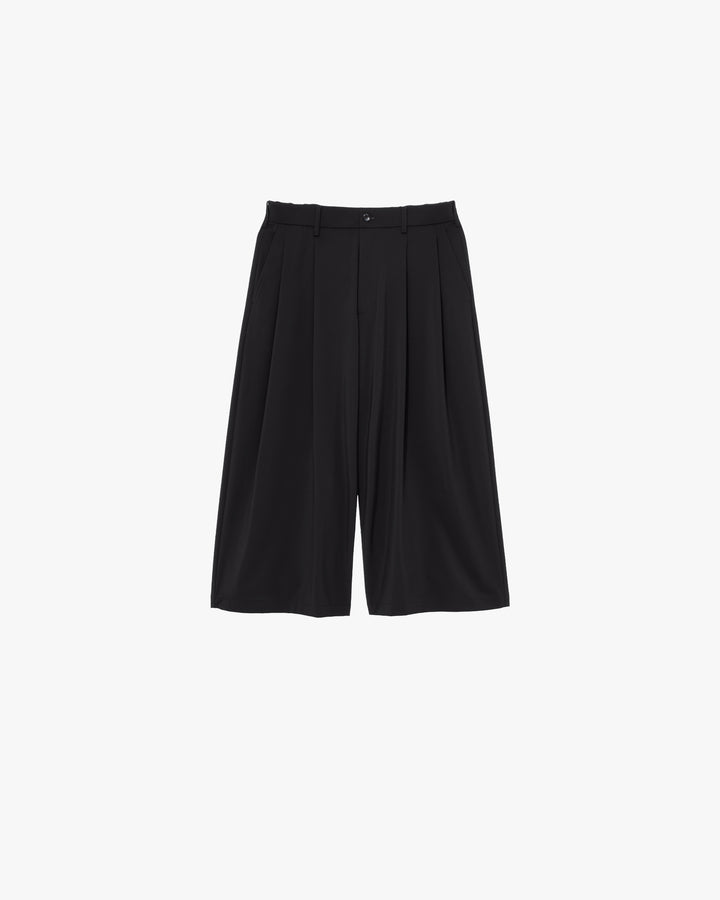 Flex Tricot Two Tuck Wide Cropped Pants