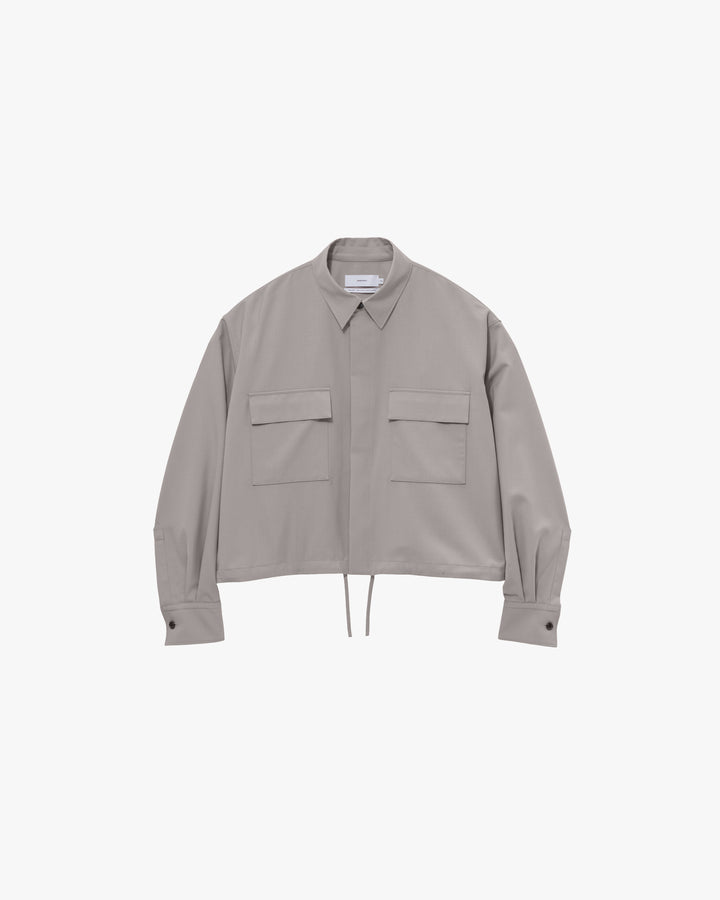 Wool Ripstop Shirt Blouson