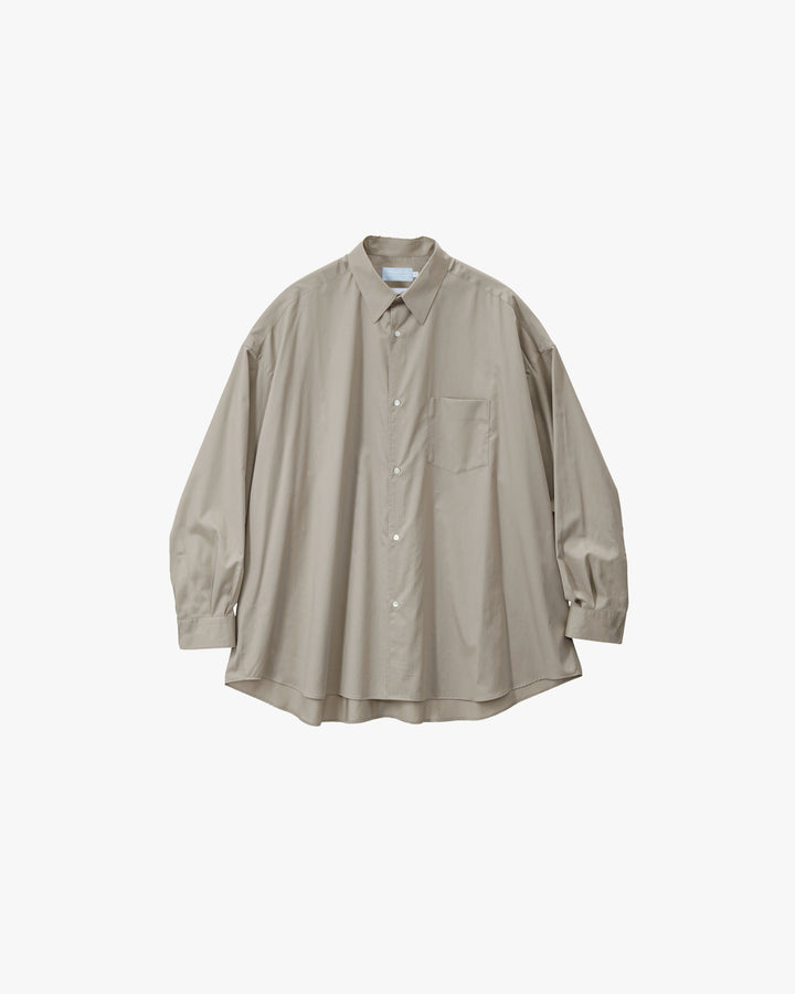 ALUMO for GP L/S Oversized Regular Collar Shirt
