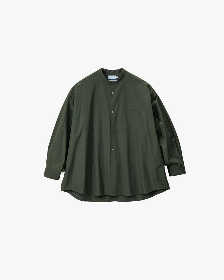 -SALE- ALUMO for GP L/S Oversized Band Collar Shirt