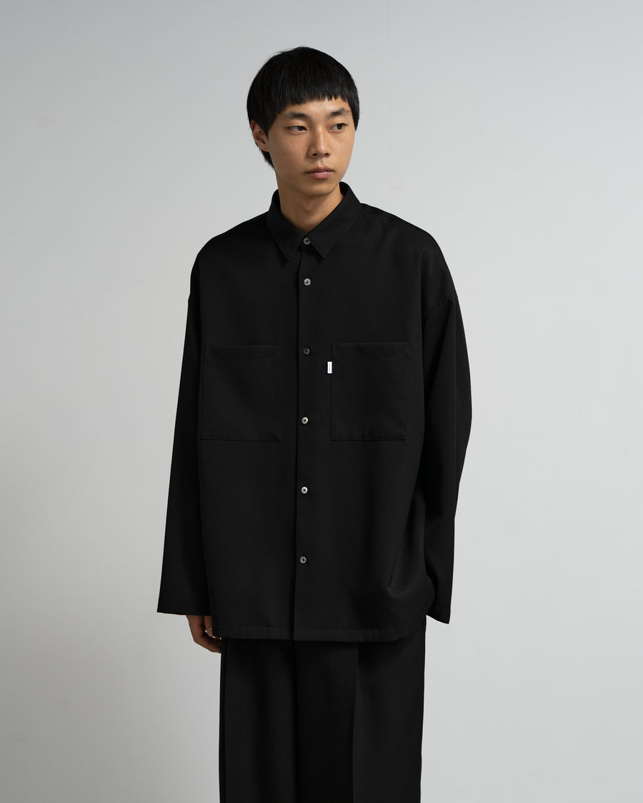 Scale Off Wool Box Shirt