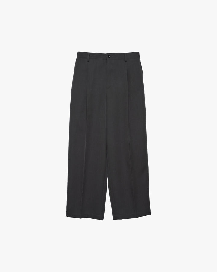 Scale Off Wool Wide Slacks