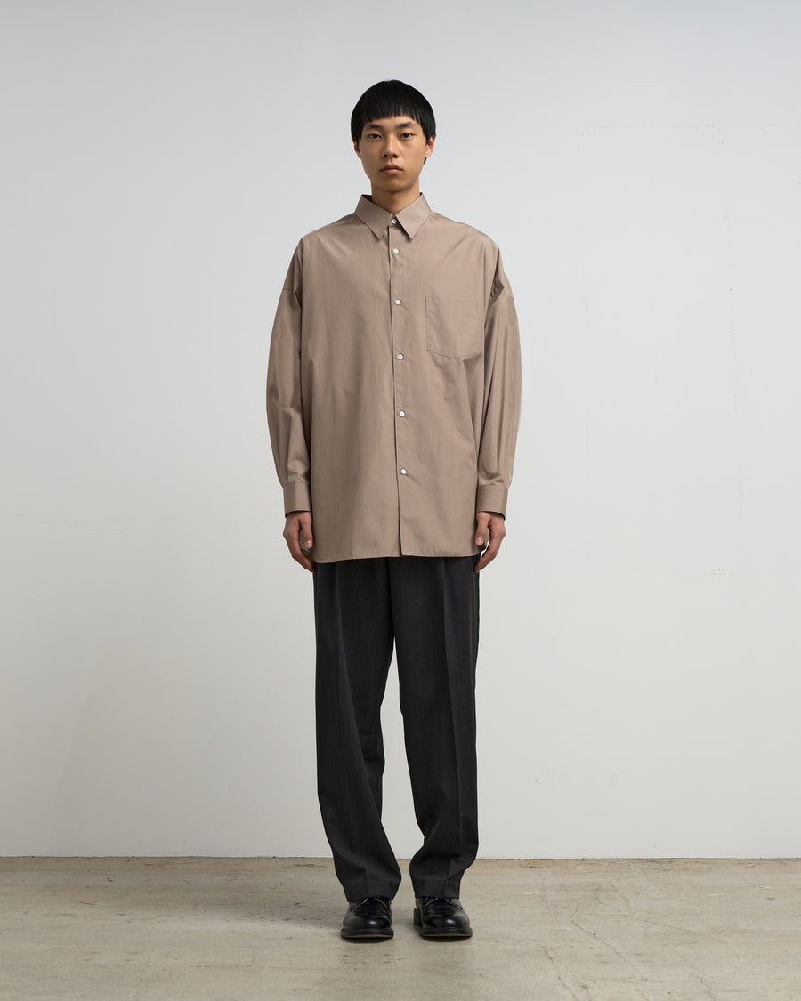 SALE- ALUMO for Graphpaper L/S Oversized Regular Collar Shirt