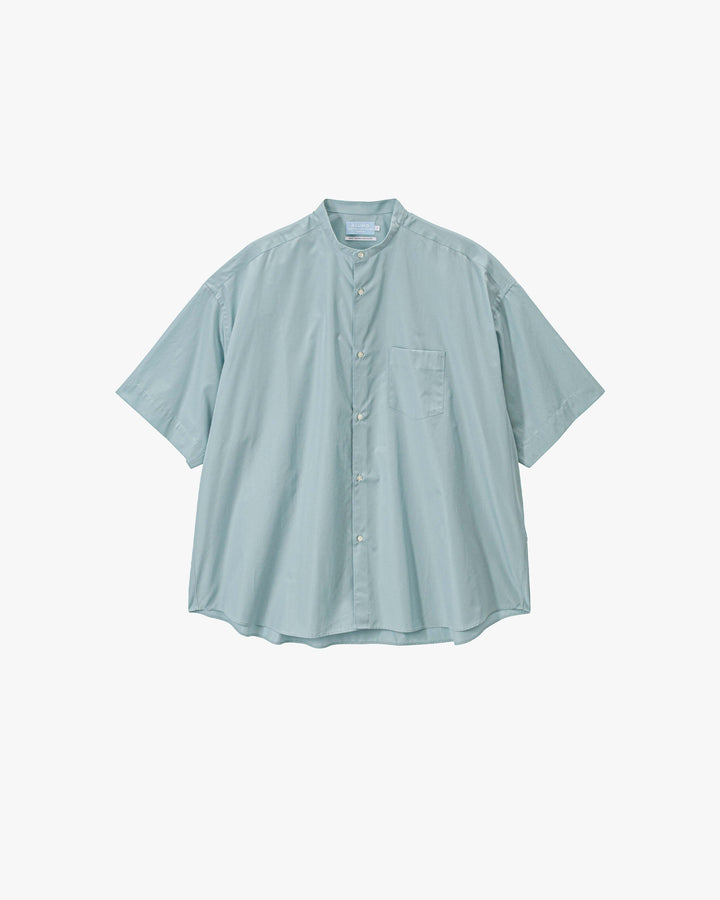 ALUMO for Graphpaper S/S Oversized Band Collar Shirt