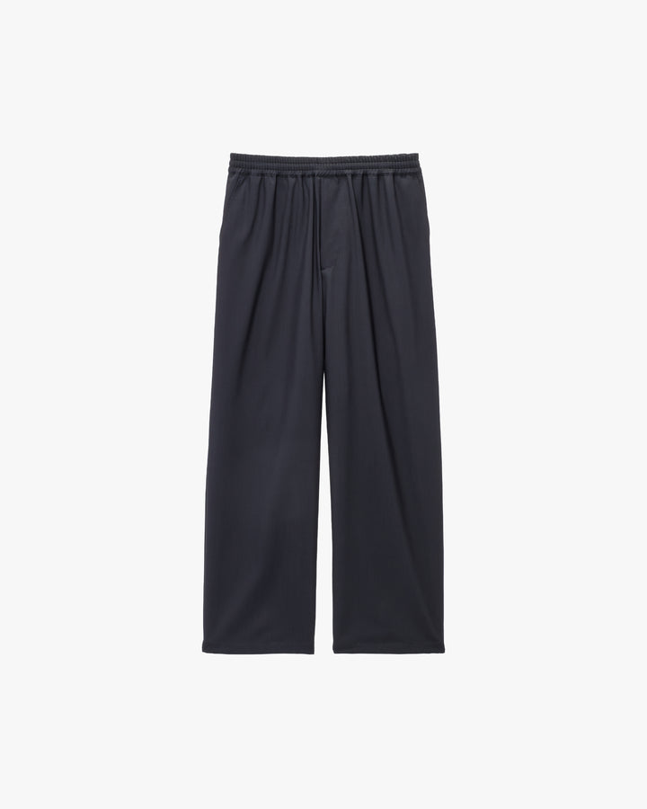 Extra Fine Wool Easy Wide Pants