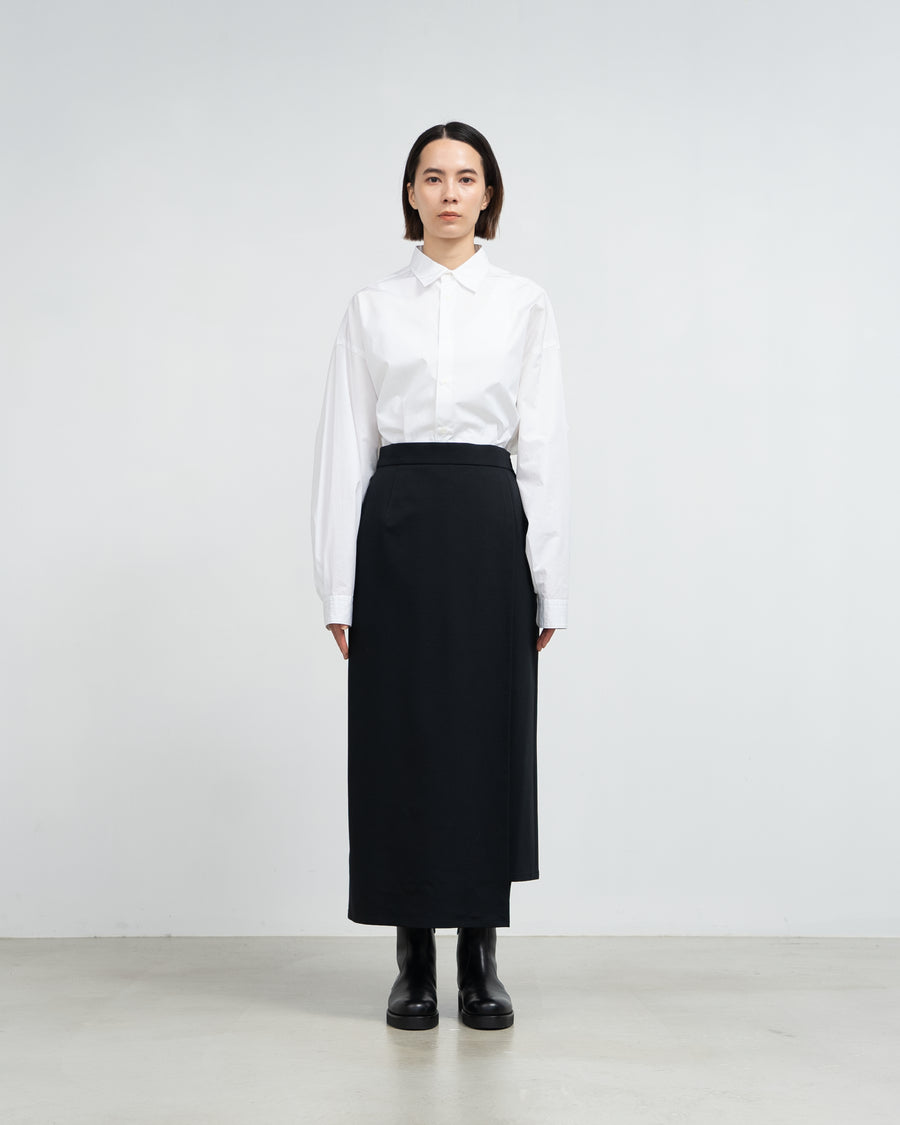 -SALE- Compact Ponte Wrap Skirt