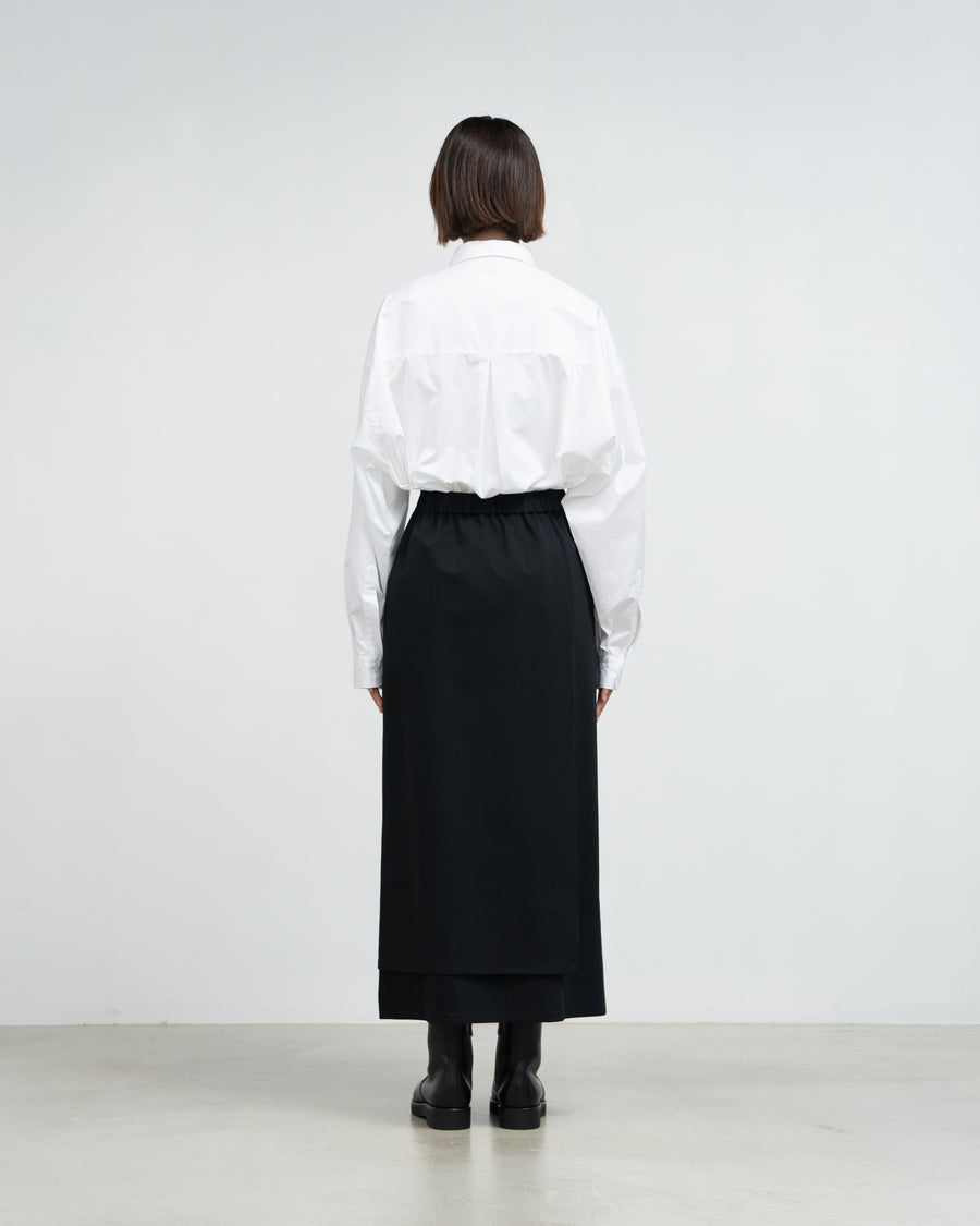 -SALE- Compact Ponte Wrap Skirt