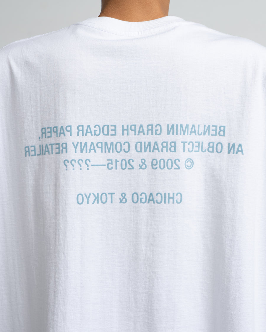BENJAMIN GRAPH EDGAR PAPER S/S Oversized Tee