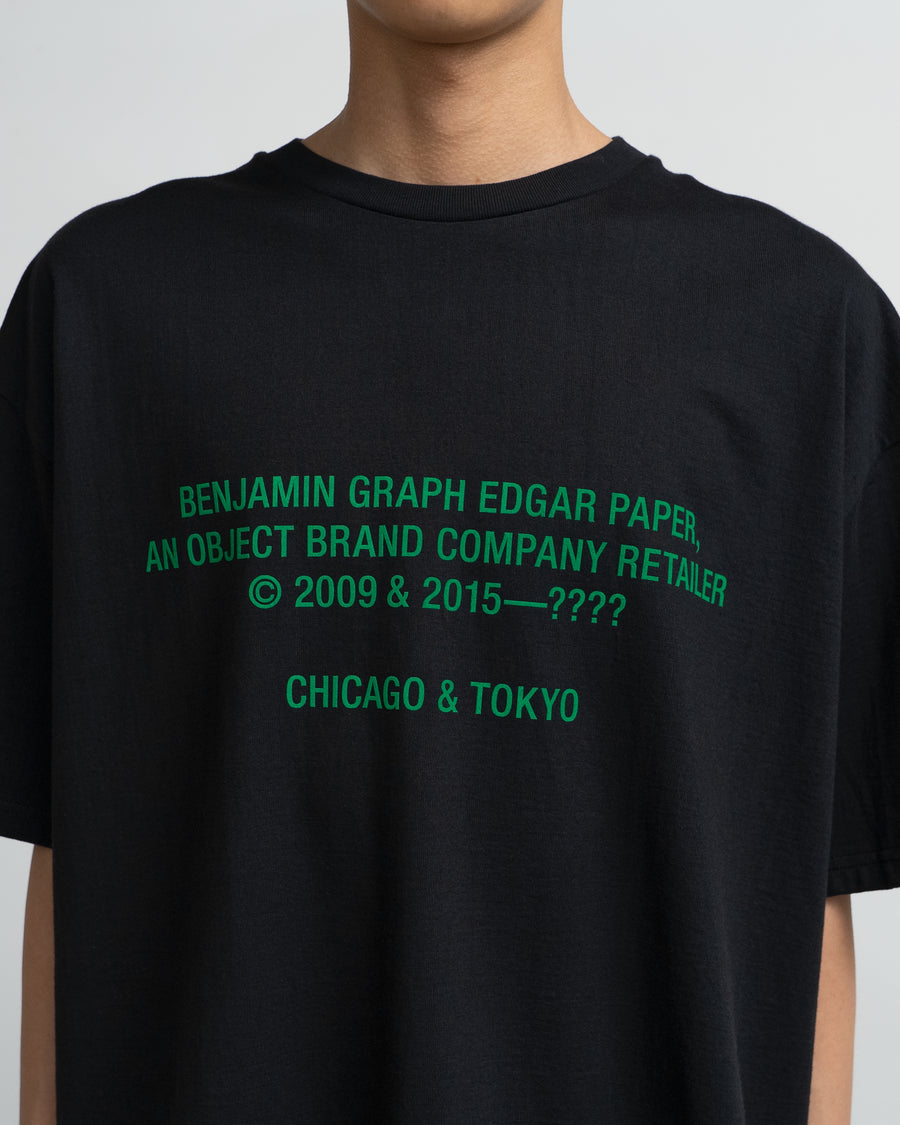 BENJAMIN GRAPH EDGAR PAPER S/S Oversized Tee