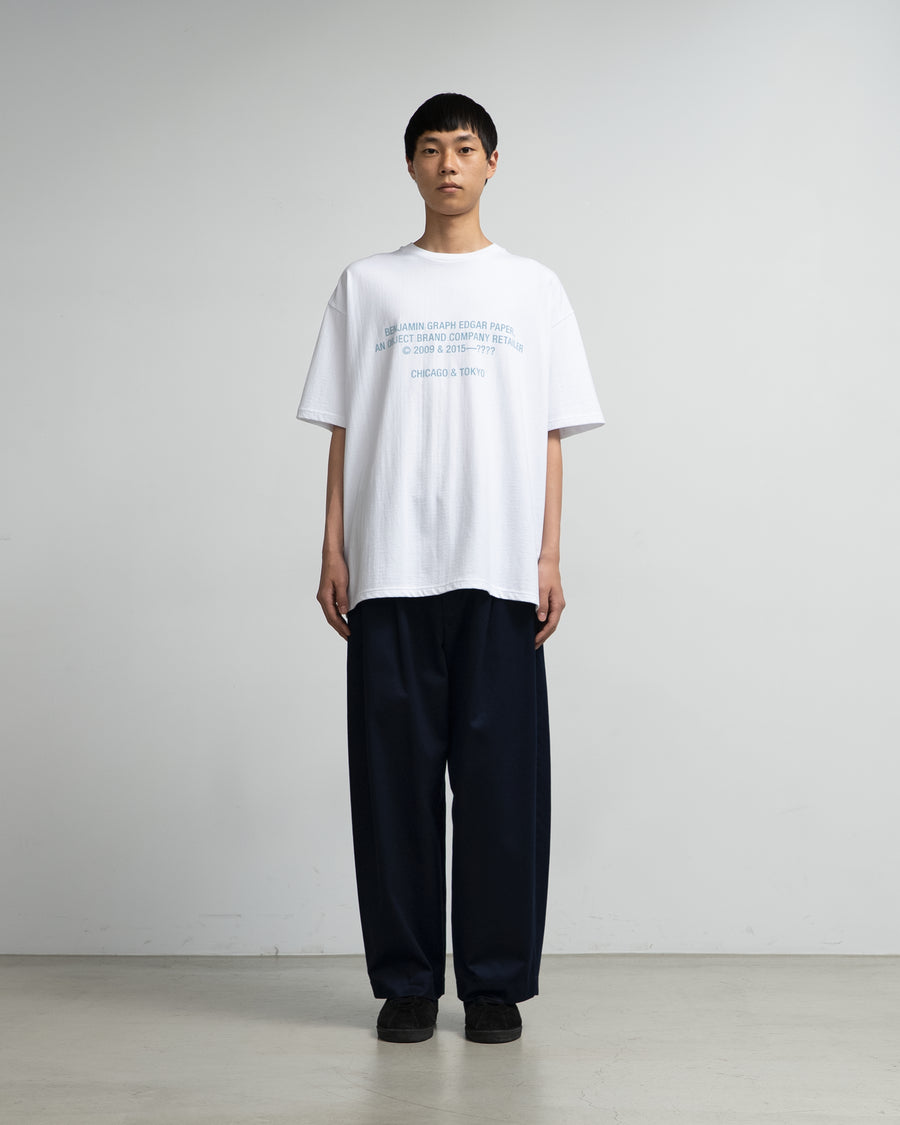 BENJAMIN GRAPH EDGAR PAPER S/S Oversized Tee