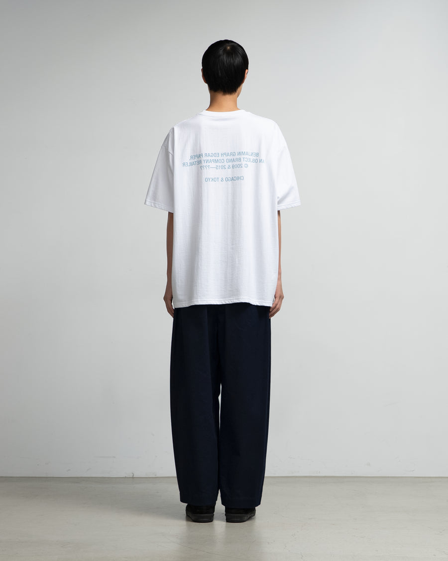 BENJAMIN GRAPH EDGAR PAPER S/S Oversized Tee
