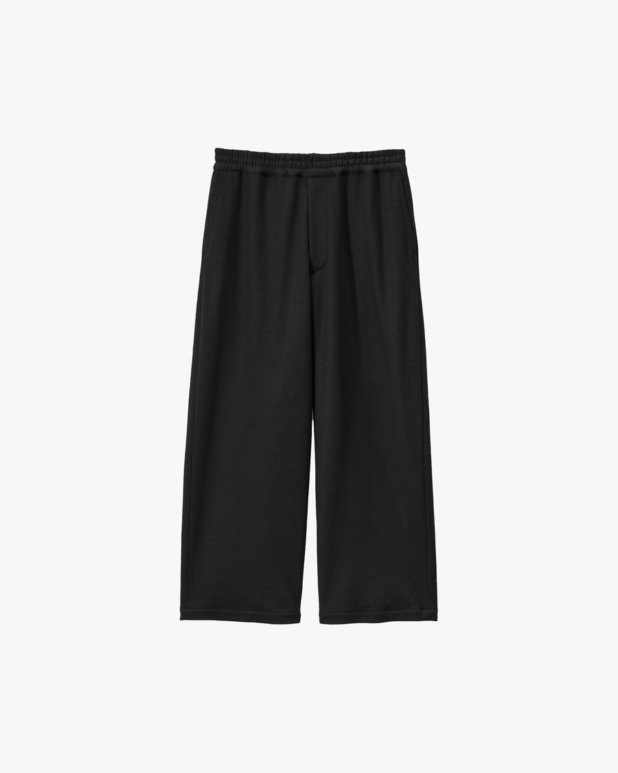 Wool Smooth Flannel Easy Wide Pants
