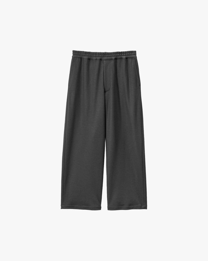 Wool Smooth Flannel Easy Wide Pants