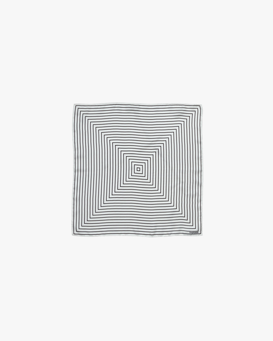 Geometric Silk Scarf