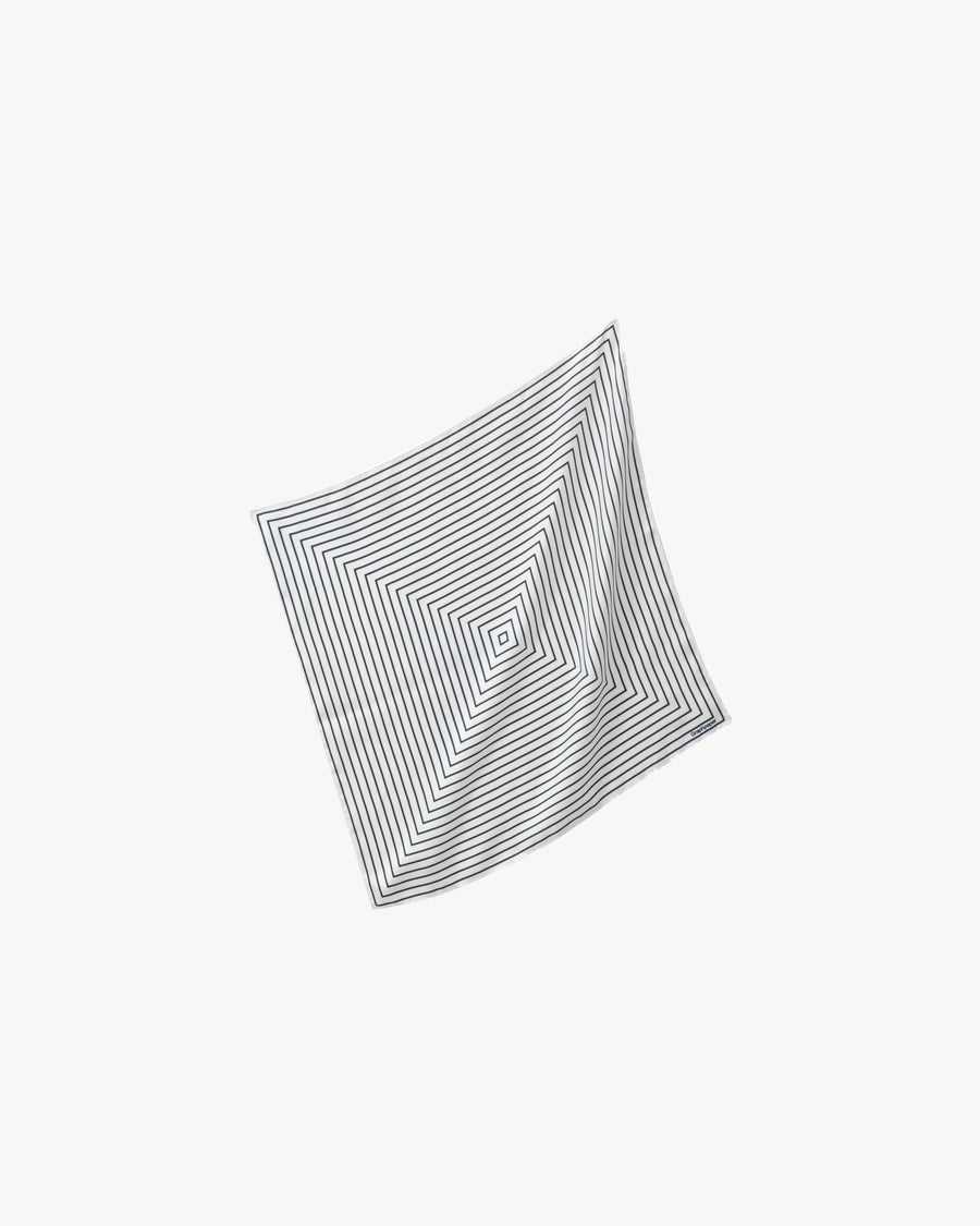 Geometric Silk Scarf