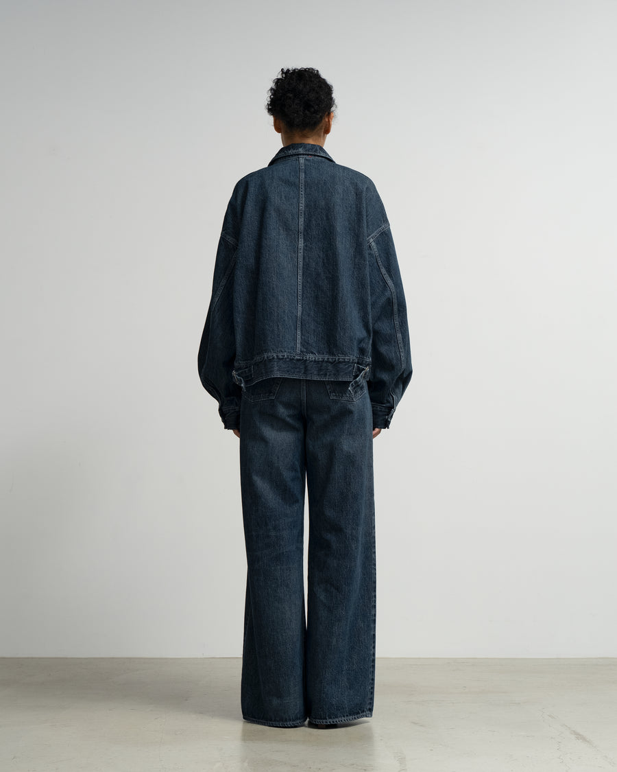 Selvage Denim Zip Jacket -DARK FADE- – Graphpaper