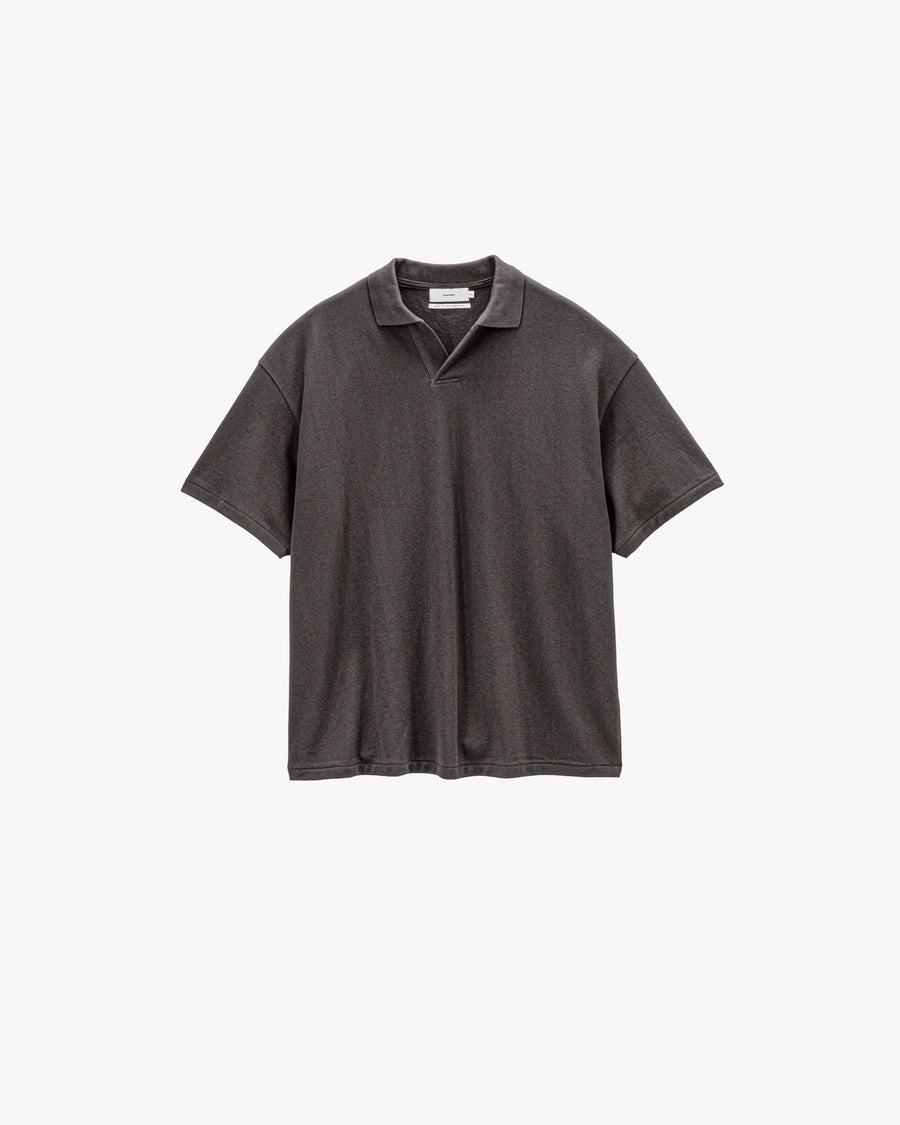 トップス graphpaper Cotton Pique Jersey S/S Polo Cotton Pique Jersey S/S Skipper Polo – Graphpaper