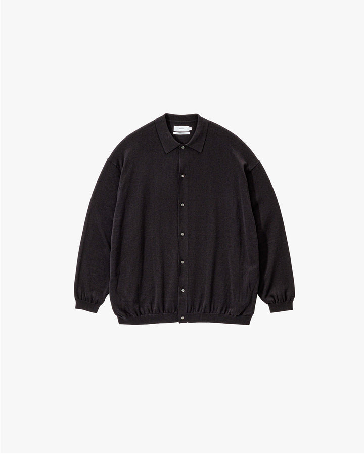 Suvin High Gauge Knit Oversized L/S Shirt