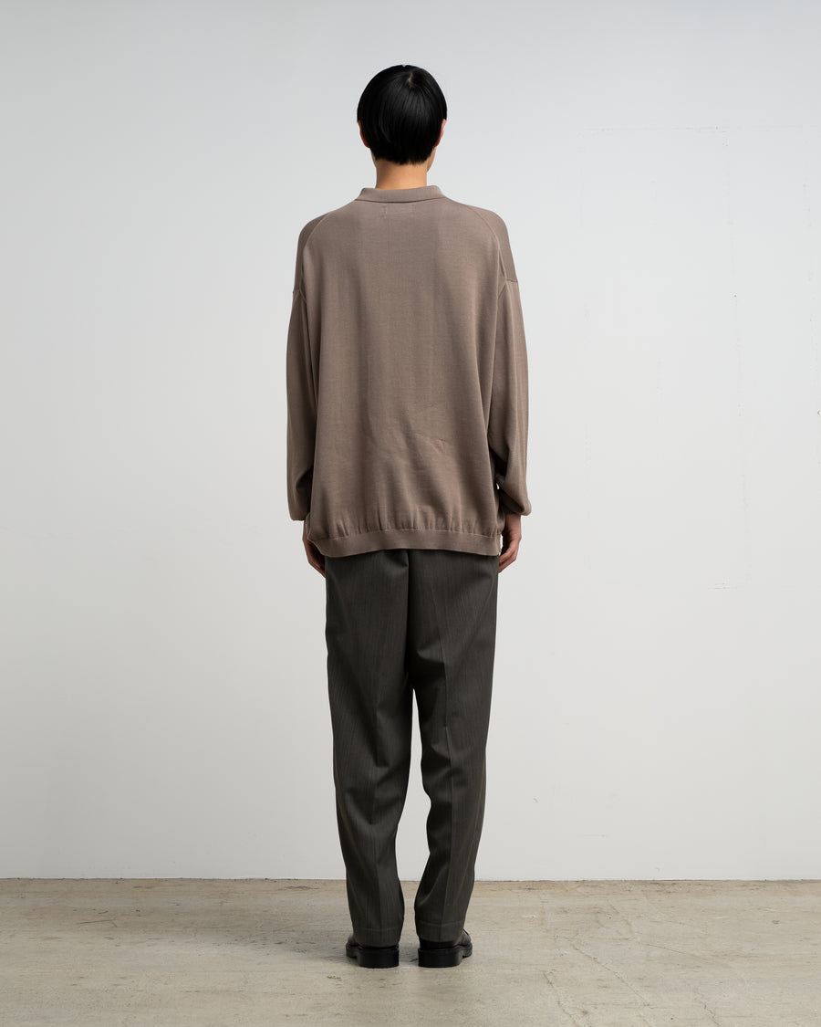 SALE- Suvin High Gauge Knit Oversized L/S Shirt – Graphpaper