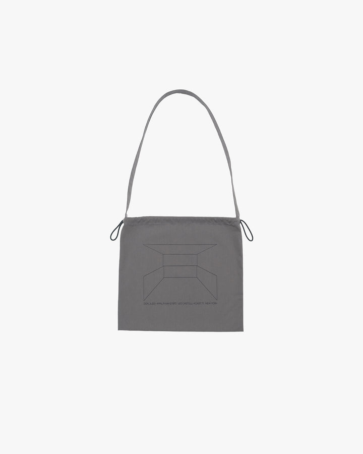 Donald Judd with Graphpaper Artwork Printed Drawstring Bag