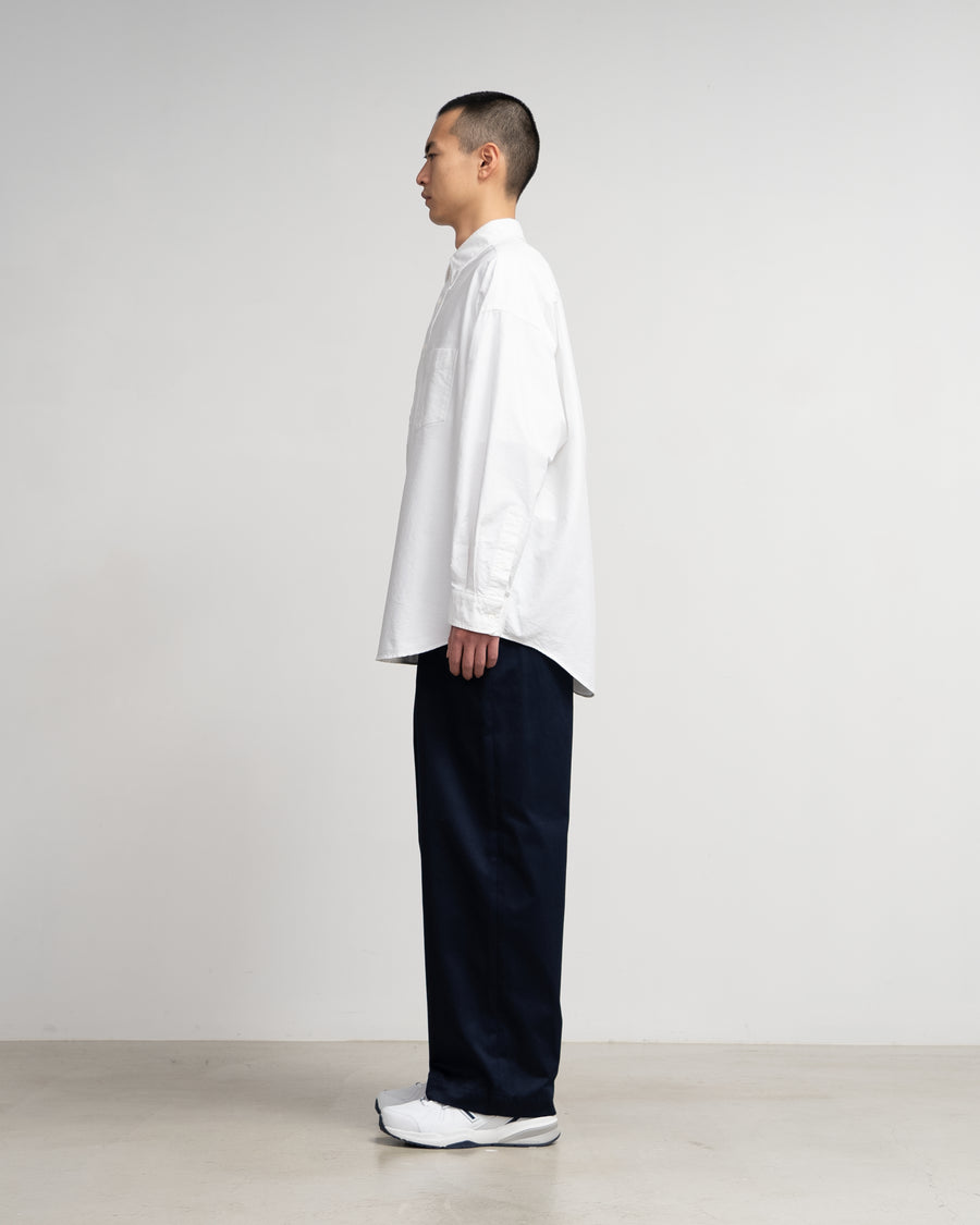 Oxford L/S Oversized BD Pullover Shirt