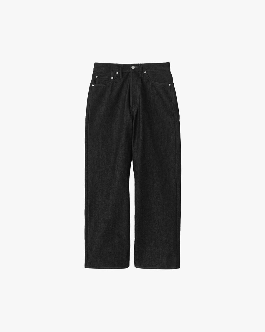 Selvage Denim Five Pocket Wide Straight Pants – Graphpaper