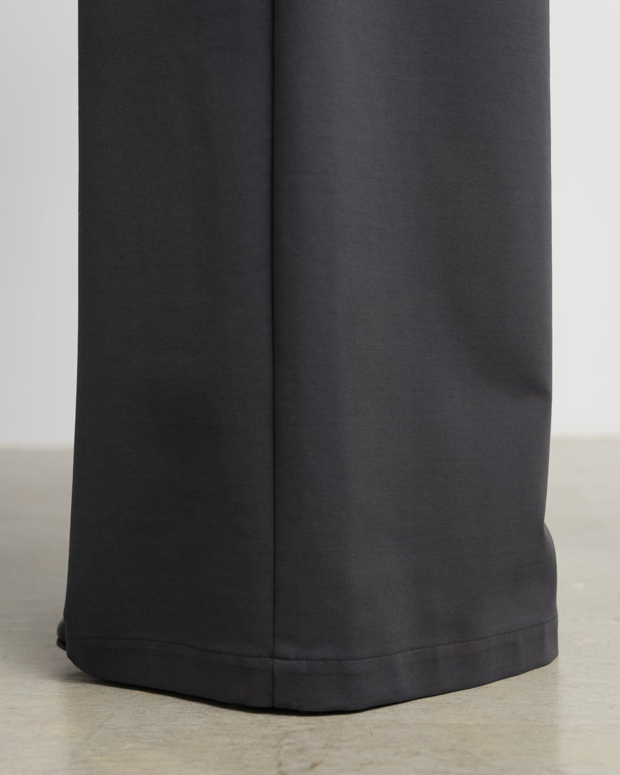 Compact Ponte Two Tuck Wide Pants