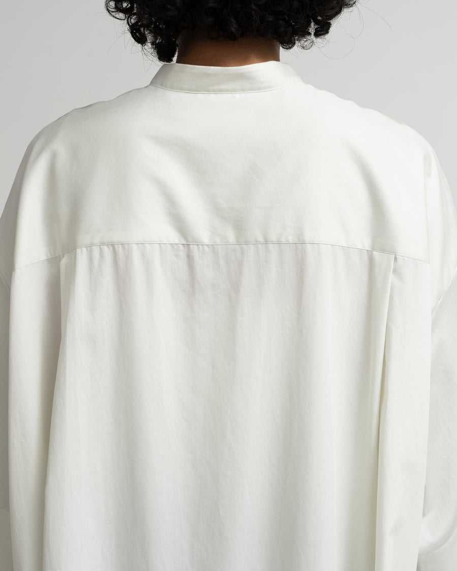 Silicon Poplin 3/4 Sleeve Smock Dress