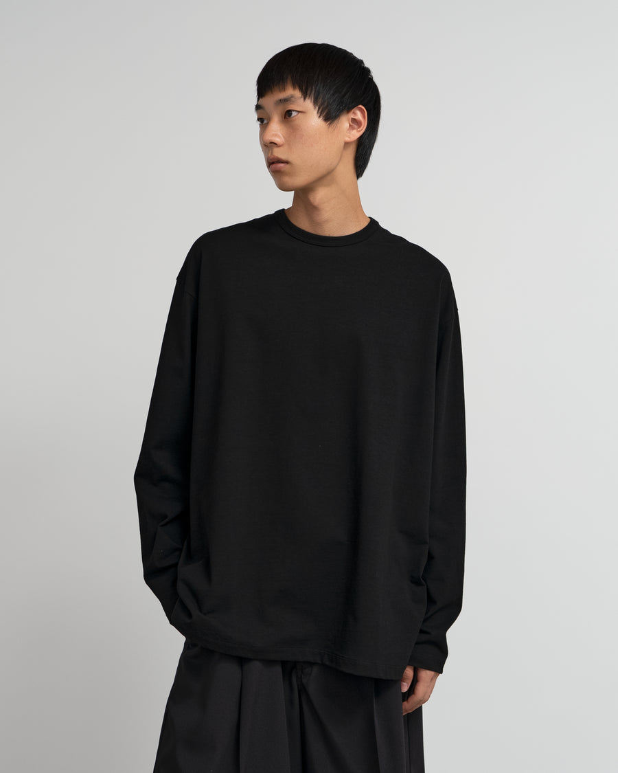 Recycled Cotton Jersey L/S Tee