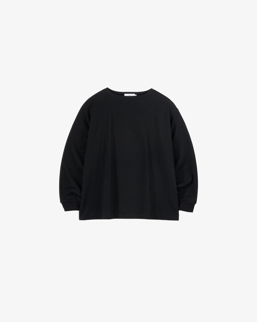 Recycled Cotton Jersey Boat Neck