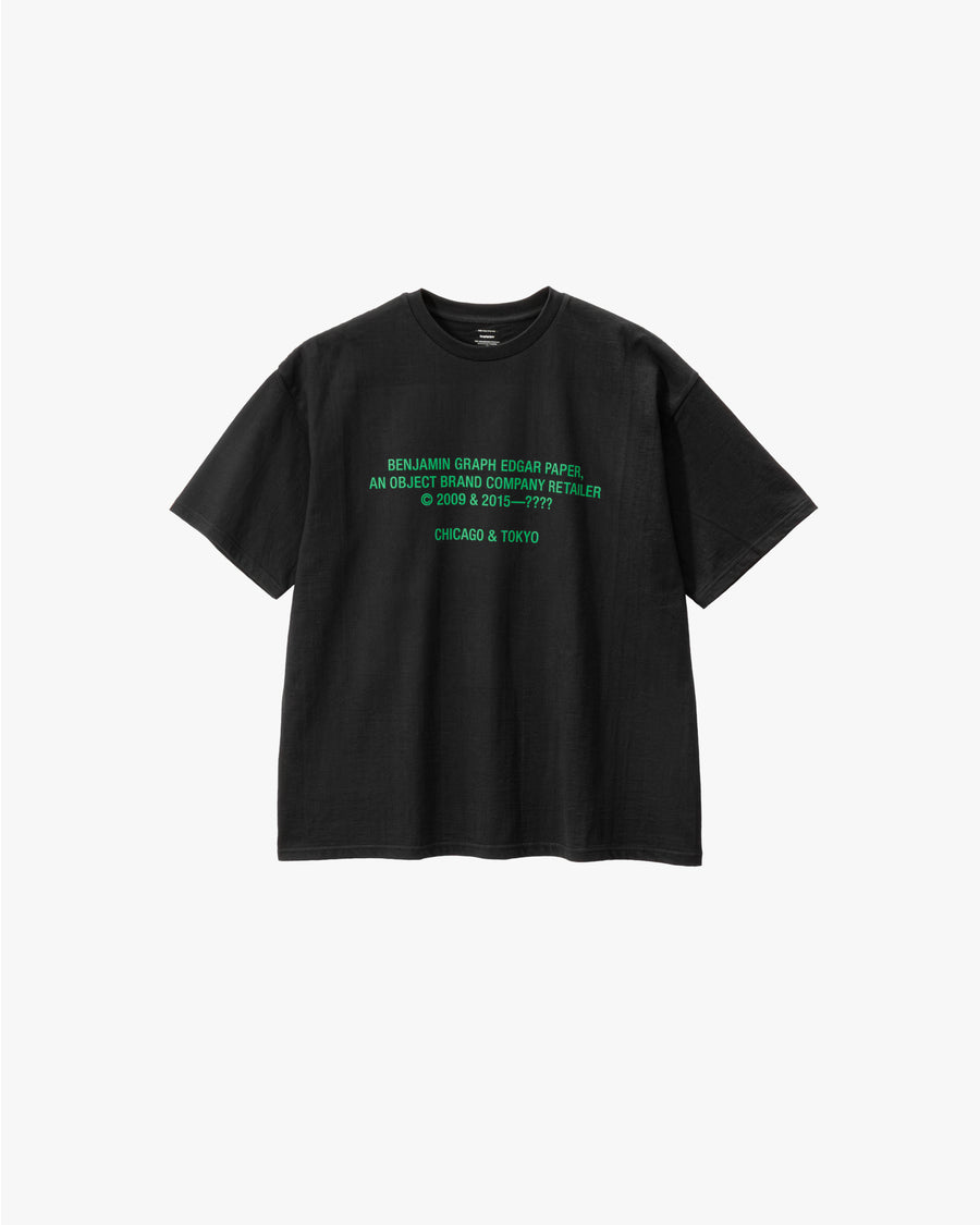 BENJAMIN GRAPH EDGAR PAPER S/S Oversized Tee