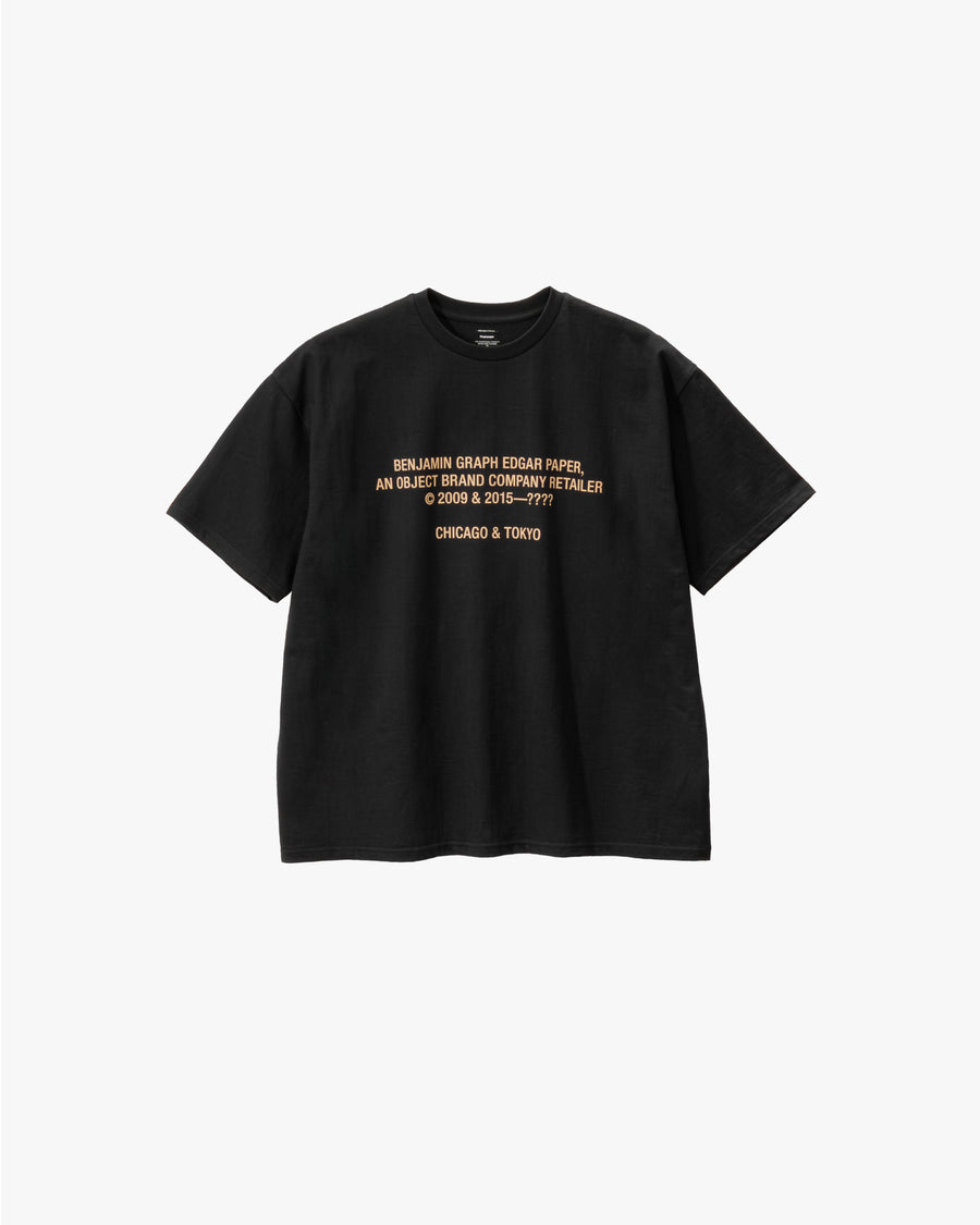 BENJAMIN GRAPH EDGAR PAPER S/S Oversized Tee
