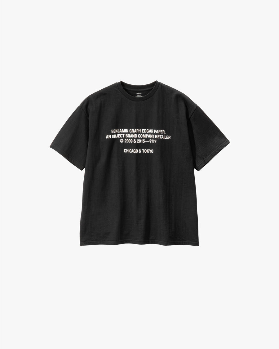 BENJAMIN GRAPH EDGAR PAPER S/S Oversized Tee