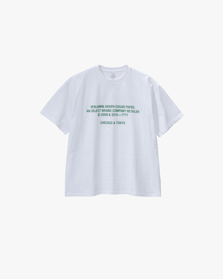 BENJAMIN GRAPH EDGAR PAPER S/S Oversized Tee